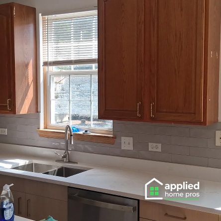 Kitchen backsplash in Naperville